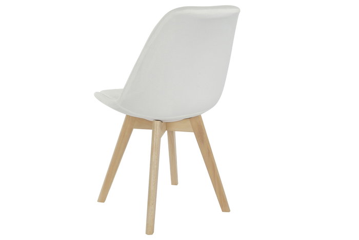 DKD Home Decor Silla Scandi Blanco 56 x 83 x 48 cm