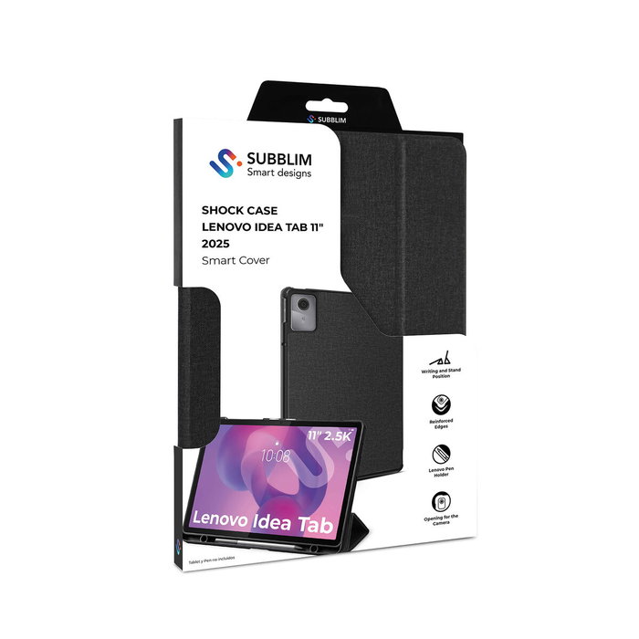 Subblim Shock Case para Lenovo Idea Tab 11 2025, Negra