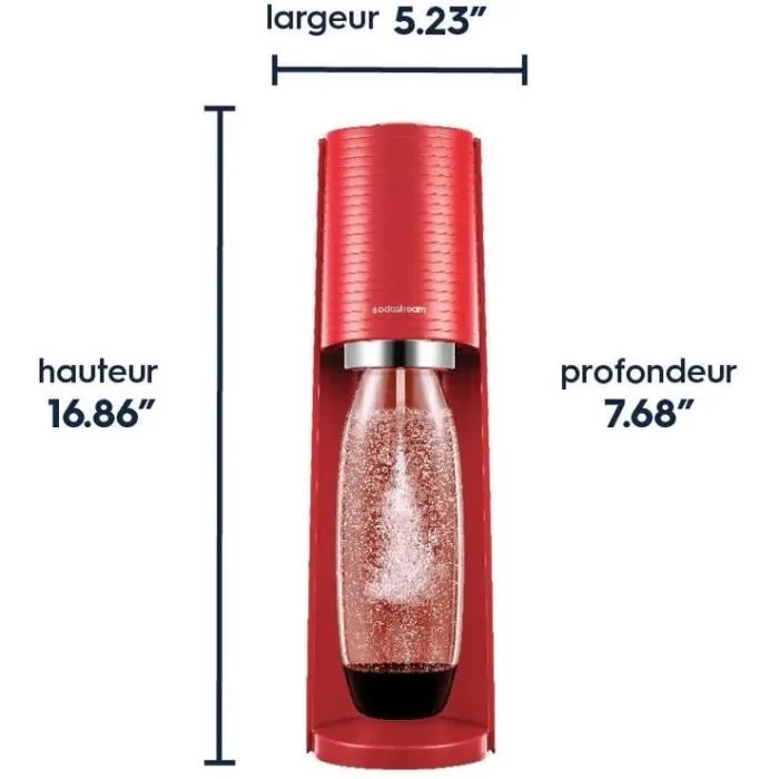 Sodastream SOD7290113764255 Máquina de Soda - Rojo