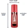 Sodastream SOD7290113764255 Máquina de Soda - Rojo