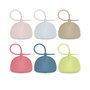 Suavinex Portachupetes SELECTION Estuche Organizador para hasta dos Chupetes o Accesorios, Silicona, Asa Adaptable, Fácil de Colgar