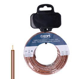 Edm Carrete de cablecillo H07Z1-K 6,0 mm² marrón, 20 m