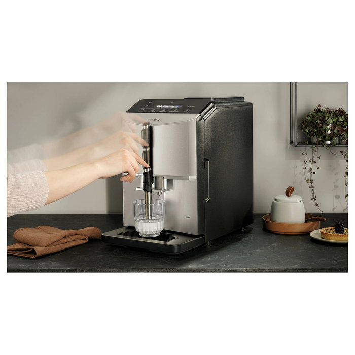 Siemens TF303E07 EQ.300 Cafetera superautomática plata/negro Siemens TF303E07 EQ.300 Cafetera superautomática plata/negro