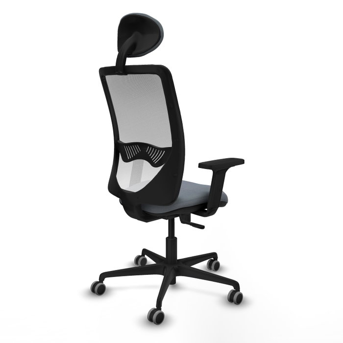 PIQUERAS Y CRESPO Silla de oficina Zulema Gris y Blanco PIQUERAS Y CRESPO Silla de oficina Zulema Gris y Blanco