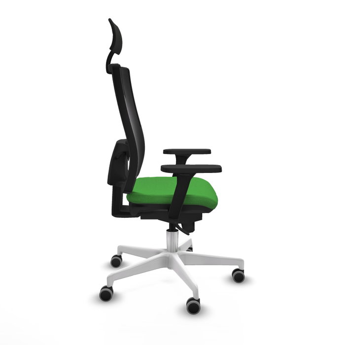 PIQUERAS Y CRESPO Silla de oficina Horna con mecanismo Sincro, Verde y Negro PIQUERAS Y CRESPO Silla de oficina Horna con mecanismo Sincro, Verde y Negro