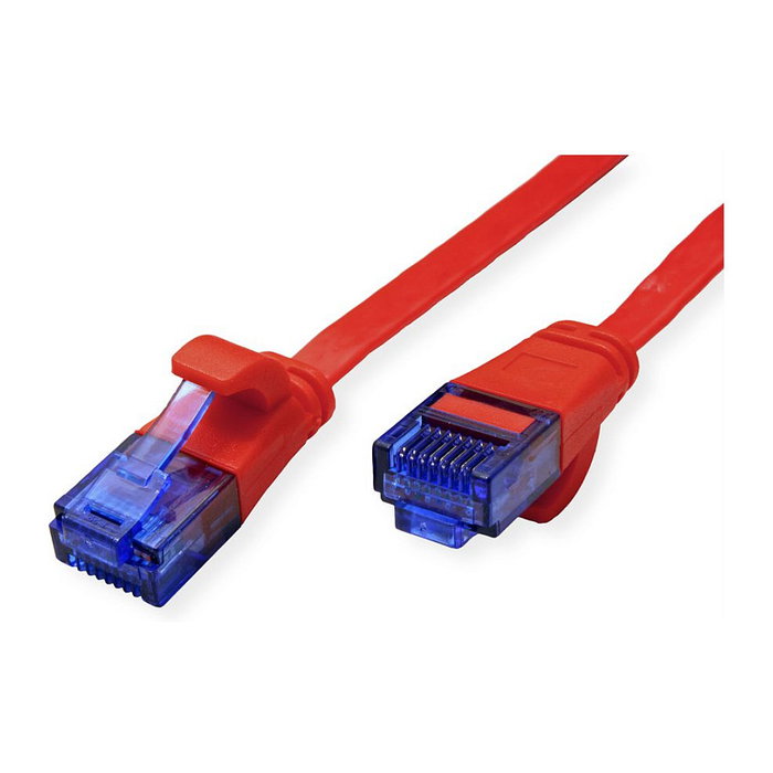 VALUE Patchkabel Cat.6A UTP extraplano Rojo 2 m