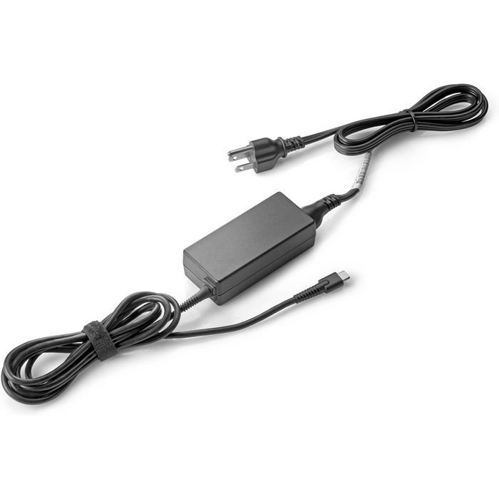 HP 45W USB-C LC Power Adapter Cargador para Portátil