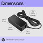 HP 45W USB-C LC Power Adapter - Cargador original para Chromebook