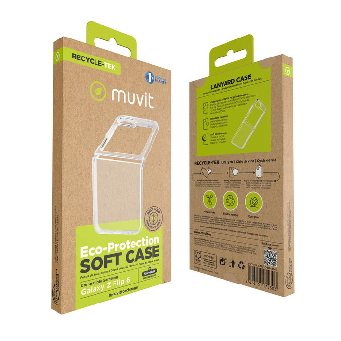 Funda para Móvil Muvit for Change Galaxy Z Flip6