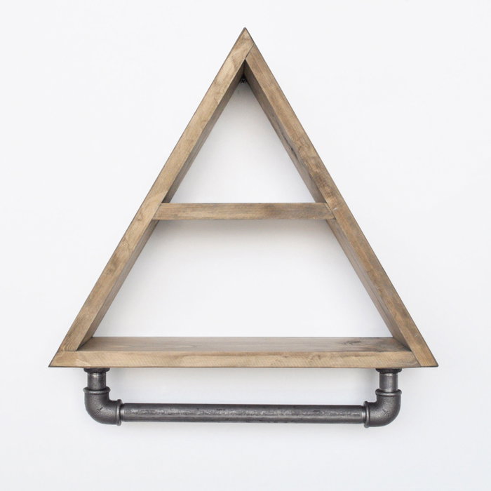 Hanah Home Boruraf119 Estantería de Tubos Industrial Rústica Madera Abeto y Metal Nogal Negro Hanah Home Boruraf119 Estantería de Tubos Industrial Rústica Madera Abeto y Metal Nogal Negro