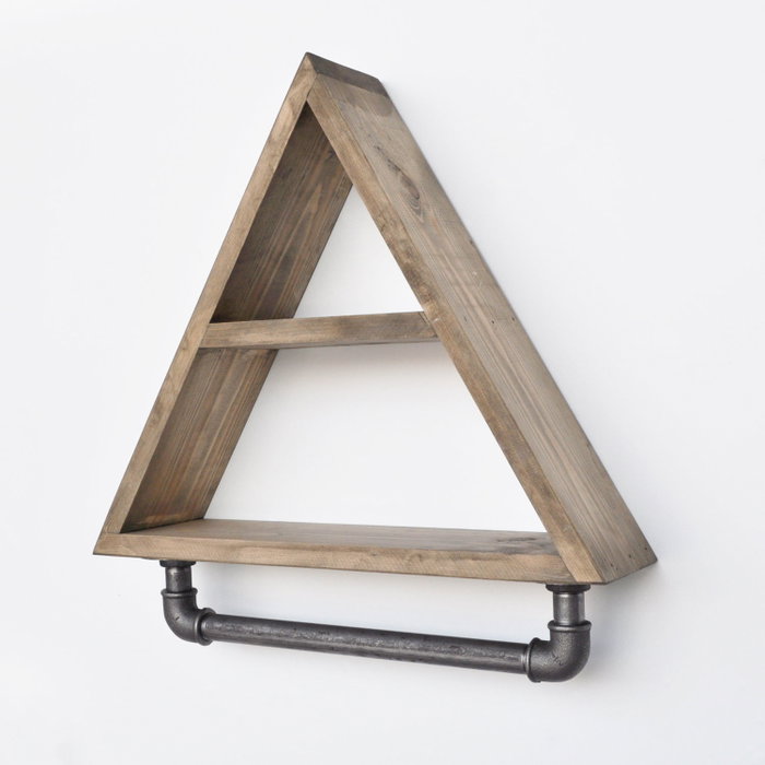 Hanah Home Boruraf119 Estantería de Tubos Industrial Rústica Madera Abeto y Metal Nogal Negro Hanah Home Boruraf119 Estantería de Tubos Industrial Rústica Madera Abeto y Metal Nogal Negro