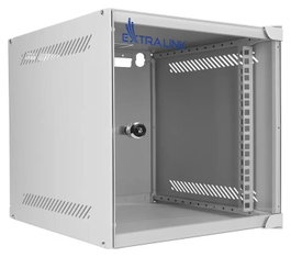 Extralink Armario Rack LITE 6U 10 pulg Gris