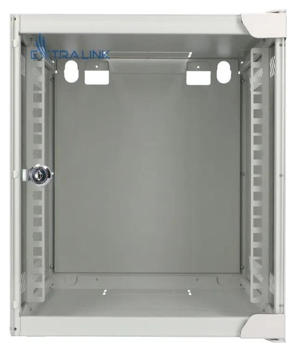 Extralink Armario Rack LITE 6U 10 pulg Gris