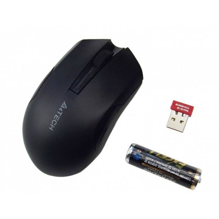 A4-Tech G3-200N Ratón Gaming Inalámbrico 1200 DPI Negro