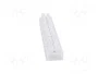 PAWBOL Bloque de bornas de 24 bornas, 41A, 400V, blanco