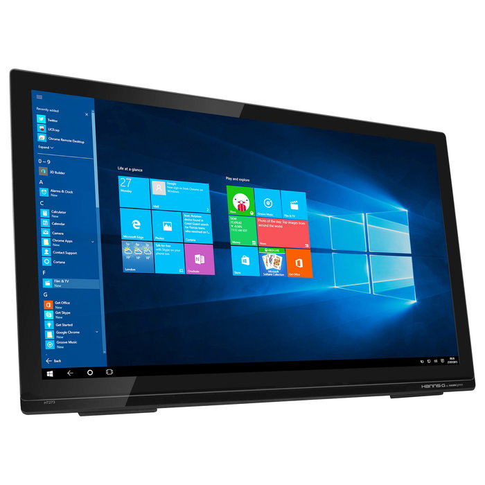 Hannspree Monitor Táctil HT273HPB 27 Pulgadas Full HD IPS HDMI 10 Puntos Táctiles 8ms Negro Hannspree Monitor Táctil HT273HPB 27 Pulgadas Full HD IPS HDMI 10 Puntos Táctiles 8ms Negro