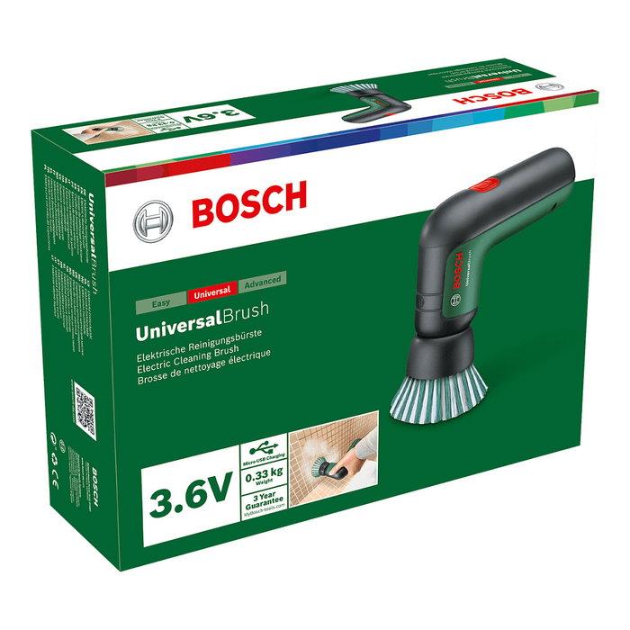 Bosch UniversalBrush 3,6V con batería de 1,5 Ah