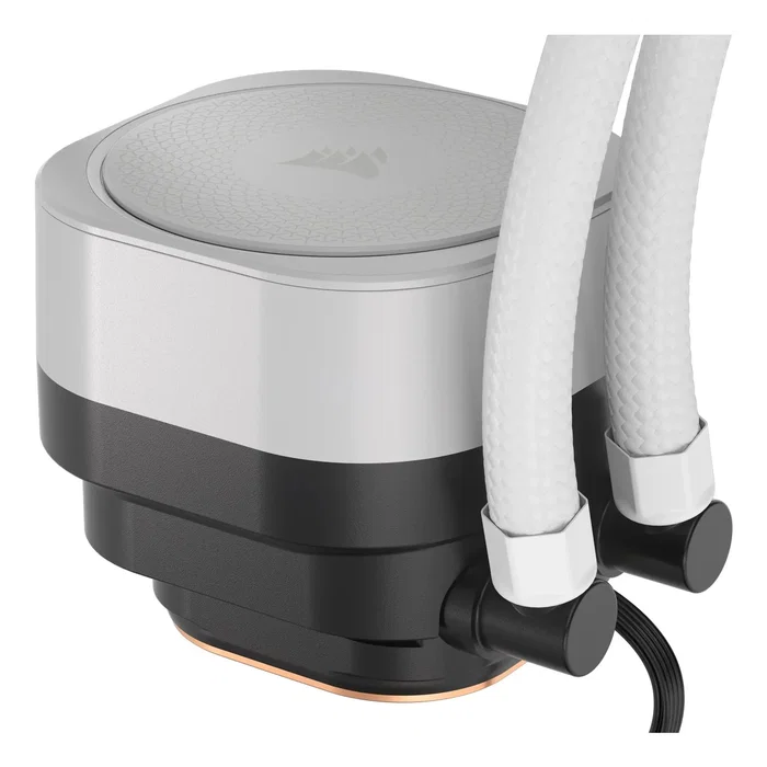 Corsair Nautilus 360 RS ARGB Liquid - Kit de Refrigeración Líquida AIO Blanco de 360mm, Compatible con Intel LGA1700 y AMD AM4/AM5