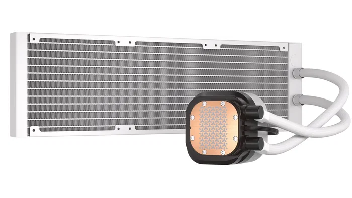 Corsair Nautilus 360 RS ARGB Liquid - Kit de Refrigeración Líquida AIO Blanco de 360mm, Compatible con Intel LGA1700 y AMD AM4/AM5