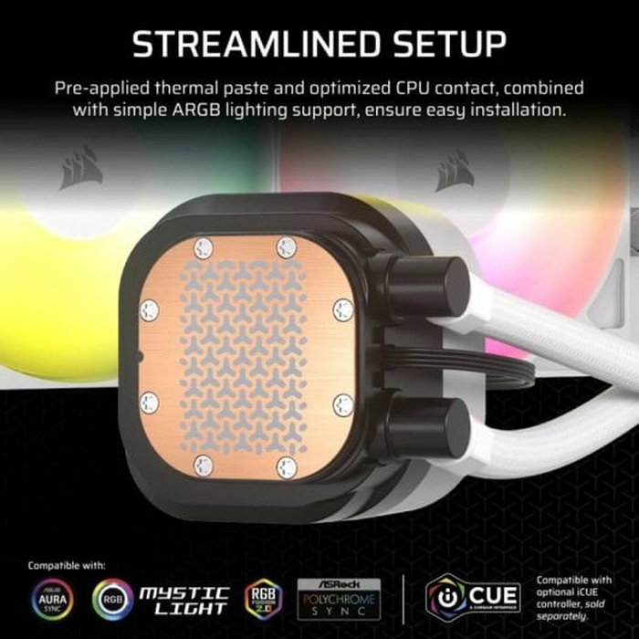 Corsair Nautilus 360 RS ARGB White