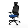 PIQUERAS Y CRESPO Silla de oficina Cilanco Azul y Negro