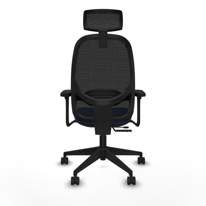 PIQUERAS Y CRESPO Silla de oficina Cilanco Azul y Negro