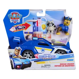 Spin Master SPI6074764 Vehículo y Figura Patrulla Canina - Persecución, Búsqueda y Rescate