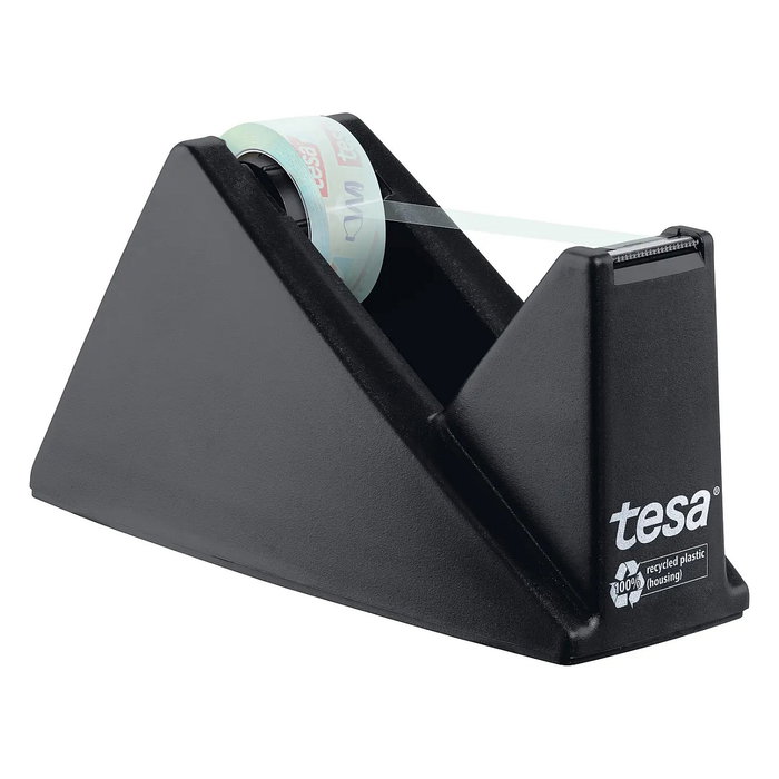 Tesa Cinta Adhesiva Eco & Crystal 19mm x 10m con Dispensador Tesa Cinta Adhesiva Eco & Crystal 19mm x 10m con Dispensador