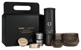 OutIn Nano x Kruve Set de Regalo Negro/Dorado