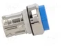 SIEMENS Interruptor de presión azul 22mm