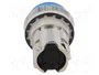 SIEMENS Interruptor de presión azul 22mm