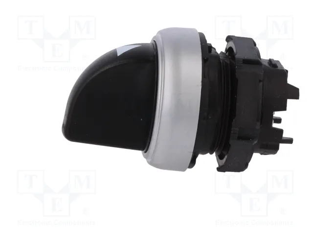 LOVATO ELECTRIC Interruptor rotativo Platinum de 3 posiciones, 22mm, negro LOVATO ELECTRIC Interruptor rotativo Platinum de 3 posiciones, 22mm, negro