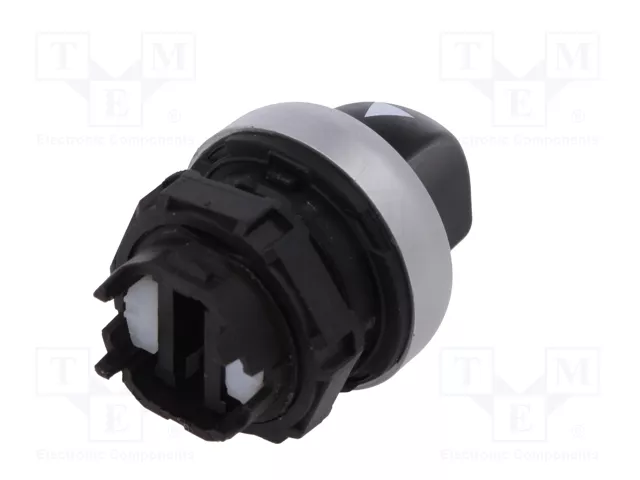 LOVATO ELECTRIC Interruptor rotativo Platinum de 3 posiciones, 22mm, negro LOVATO ELECTRIC Interruptor rotativo Platinum de 3 posiciones, 22mm, negro