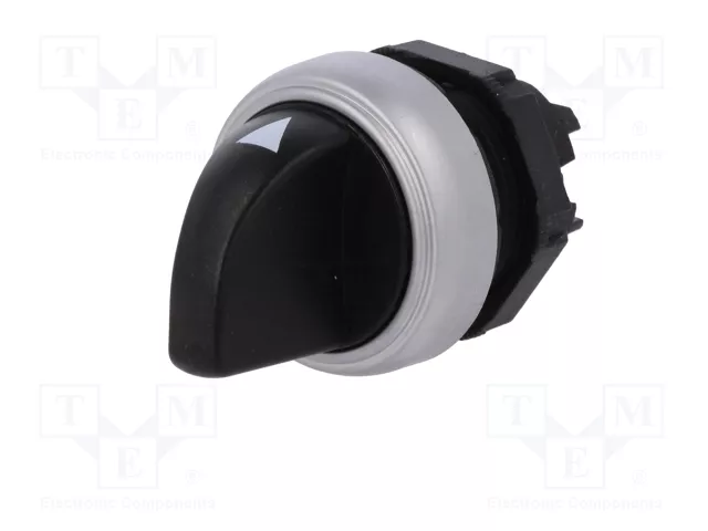 LOVATO ELECTRIC Interruptor rotativo Platinum de 3 posiciones, 22mm, negro LOVATO ELECTRIC Interruptor rotativo Platinum de 3 posiciones, 22mm, negro