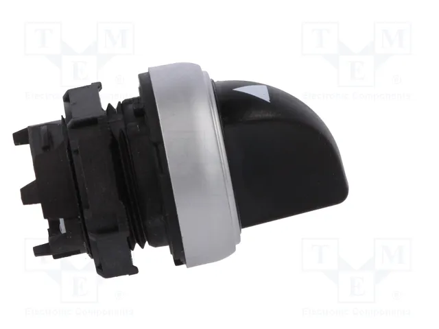 LOVATO ELECTRIC Interruptor rotativo Platinum de 3 posiciones, 22mm, negro LOVATO ELECTRIC Interruptor rotativo Platinum de 3 posiciones, 22mm, negro