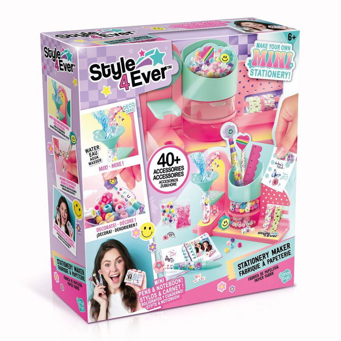 CANAL TOYS Mini Fábrica de Papelería Decorativa Style 4Ever