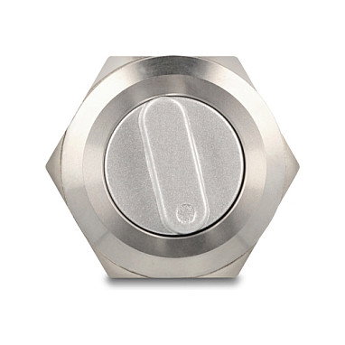 DeLOCK 22016 Interruptor rotativo de acero inoxidable