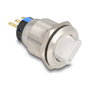 DeLOCK 22016 Interruptor rotativo de acero inoxidable Plata