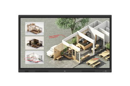 LG CreateBoard Standard 55TR3DQ-B Pantalla Interactiva 55 pulgadas 4K UHD Negro