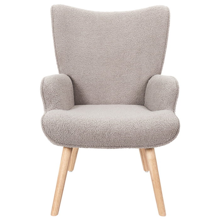 Home Deco Factory Sillón Rizo Rhea Taupe