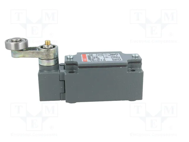 ABB Interruptor de fin de carrera NO + NC 10A con palanca y roldana ABB Interruptor de fin de carrera NO + NC 10A con palanca y roldana