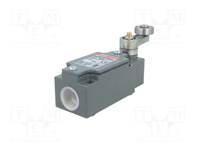 ABB Interruptor de fin de carrera NO + NC 10A con palanca y roldana ABB Interruptor de fin de carrera NO + NC 10A con palanca y roldana