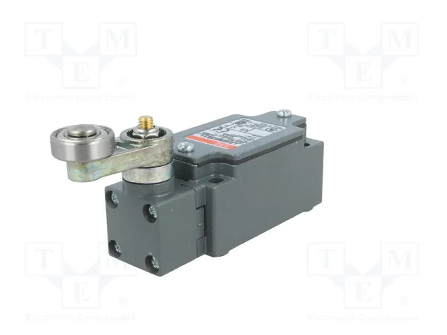 ABB Interruptor de fin de carrera NO + NC 10A con palanca y roldana ABB Interruptor de fin de carrera NO + NC 10A con palanca y roldana