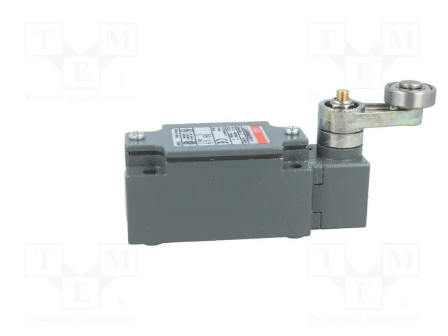 ABB Interruptor de fin de carrera NO + NC 10A con palanca y roldana ABB Interruptor de fin de carrera NO + NC 10A con palanca y roldana