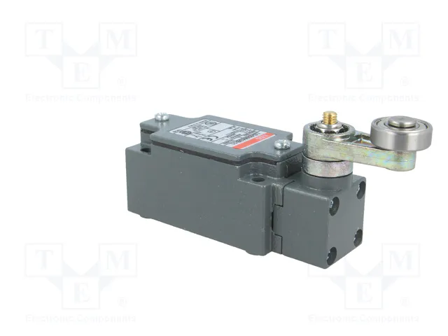 ABB Interruptor de fin de carrera NO + NC 10A con palanca y roldana ABB Interruptor de fin de carrera NO + NC 10A con palanca y roldana