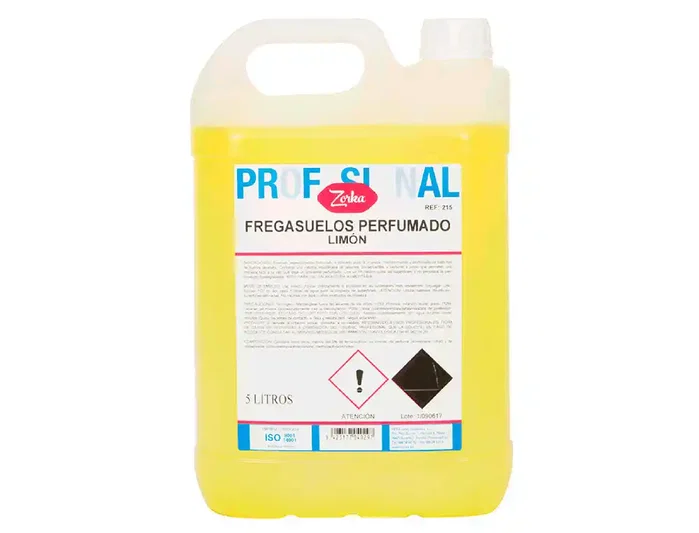 Zorka Fregasuelos Perfumado Limón 5L Zorka Fregasuelos Perfumado Limón 5L
