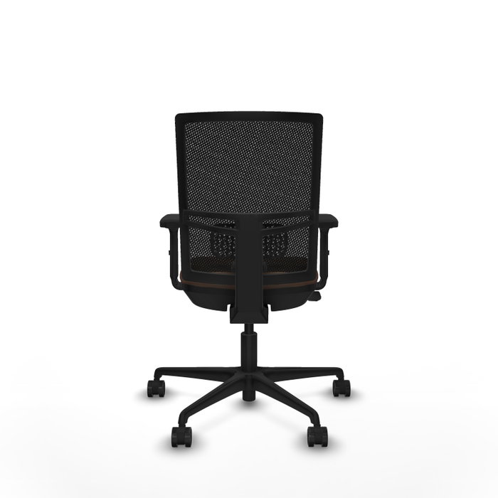 PIQUERAS Y CRESPO Silla de oficina Yunquera con mecanismo Sincro/Traslack, Marrón y Negro PIQUERAS Y CRESPO Silla de oficina Yunquera con mecanismo Sincro/Traslack, Marrón y Negro