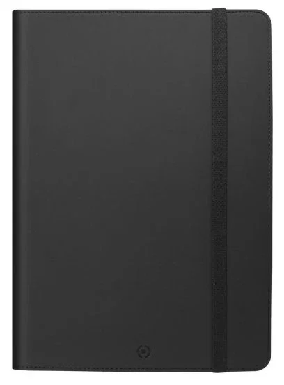 Celly BOOKBAND19 Funda para iPad Air 13 2024 con Soporte y Ranura para Apple Pencil, Funcion Despertador de Pantalla, Negro