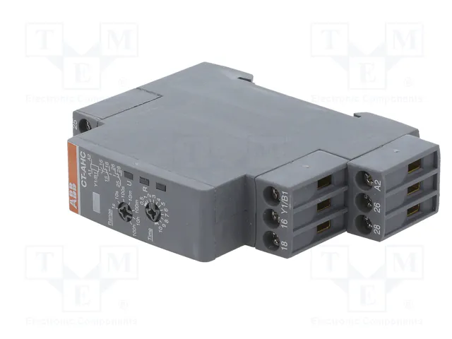 ABB Relé de tiempo CT-AHC.22 DPDT 24-240VAC/24-48VDC