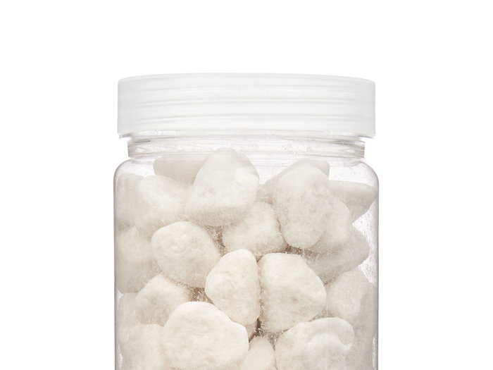 Giftdecor Bote Piedra 10-20 mm Blanco 700g
